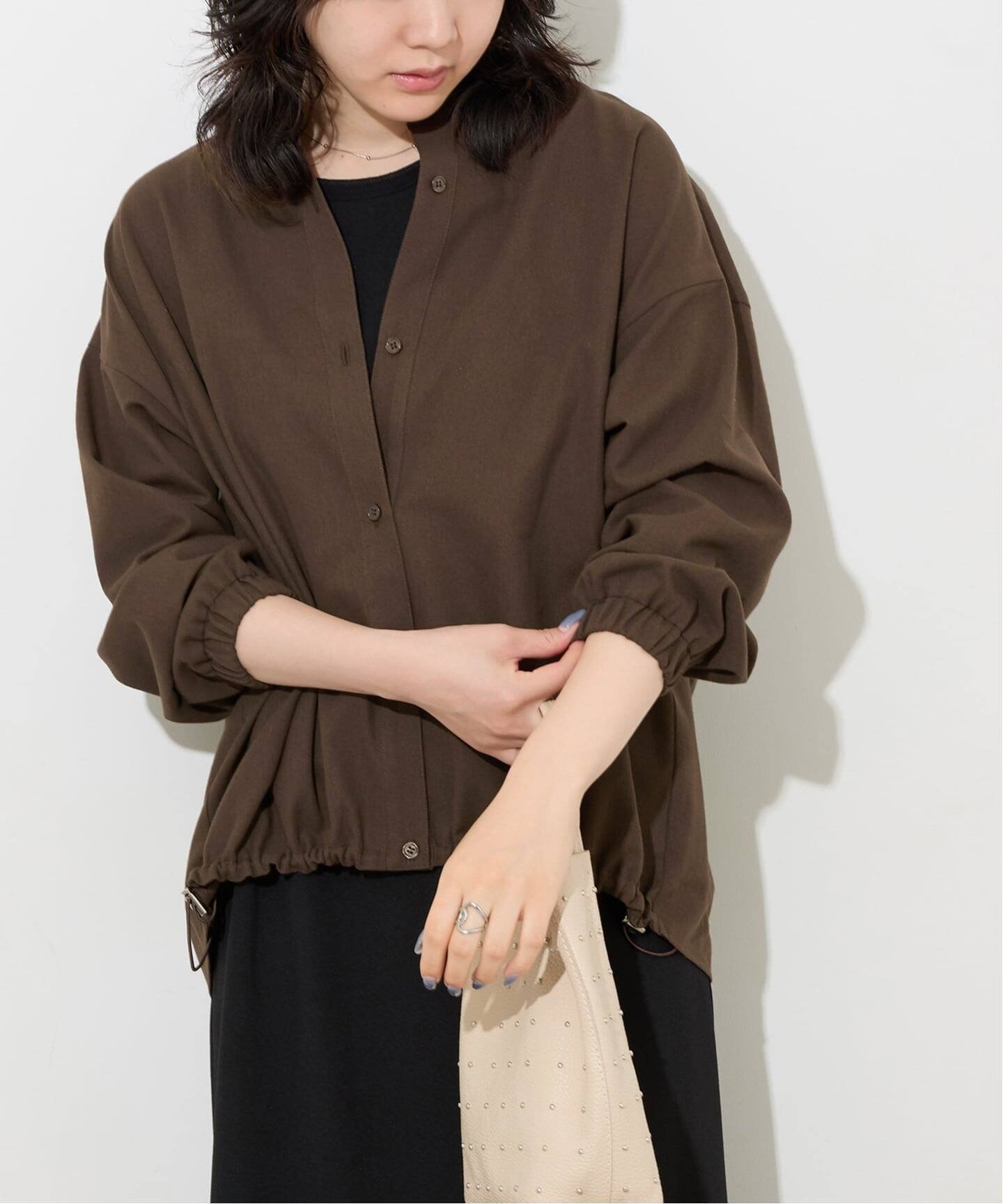 【ジャーナルスタンダード レリューム/JOURNAL STANDARD relume】の《追加 / 新色》カルゼドロストシャツ インテリア・キッズ・メンズ・レディースファッション・服の通販 founy(ファニー) 　ファッション　Fashion　レディースファッション　Fashion for Women　トップス・カットソー　Cut & Sew Tops　シャツ・ブラウス・オフィスカジュアル　Elegant Blouses & Button-Ups　2025年　2025　2025-2026秋冬・A/W　Autumn/Winter 2025–26 AW25–26　ブラウン|ID: prp329100004655508 ipo3291000000033671075