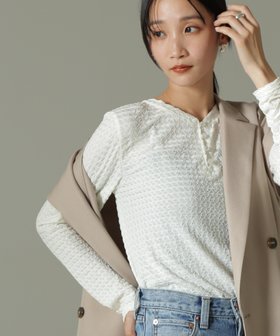 【ナノ ユニバース/nano universe】 前後2WAYシャーリングカットトップス人気、トレンドファッション・服の通販 founy(ファニー) ファッション Fashion レディースファッション Fashion for Women トップス・カットソー Cut & Sew Tops インナー Innerwear ウォッシャブル Machine Washable シアー Sheer, See-Through ジャケット Jacket, Outerwear スラックス Slacks, Dress Pants トレンド Trend, Trending Now おすすめ Recommended / Our Picks エレガント 上品 Elegant 2025年 2025 2025春夏・S/S Spring/Summer 2025 SS25 |ID:prp329100004655547