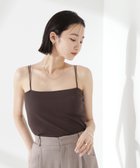 【ナノ ユニバース/nano universe】の抗菌防臭リブカップ付きダブルストラップキャミソール 人気、トレンドファッション・服の通販 founy(ファニー) ファッション Fashion レディースファッション Fashion for Women トップス・カットソー Cut & Sew Tops キャミソール&ノースリーブ Camisoles & Sleeveless Tops キャミソール Camisole, Spaghetti Strap Top 抗菌 Antibacterial, Bacteria-Resistant トレンド Trend, Trending Now ベーシック Basic, Essential おすすめ Recommended / Our Picks 2025年 2025 2025春夏・S/S Spring/Summer 2025 SS25 thumbnail ブラウン|ID: prp329100004655562 ipo3291000000033671961
