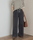 【アーバンリサーチ ドアーズ/URBAN RESEARCH DOORS】のドロストタックイージーパンツ 人気、トレンドファッション・服の通販 founy(ファニー) ファッション Fashion レディースファッション Fashion for Women パンツ Pants & Trousers 2025年 2025 2025-2026秋冬・A/W Autumn/Winter 2025–26 AW25–26 冬 Winter / This Winter フロント Front, Front Design リラックス Relax, Relaxed Fit ワイド Wide, Wide Fit エレガント 上品 Elegant A/W・秋冬 Autumn/Winter thumbnail NAVY|ID: prp329100004655585 ipo3291000000033672279