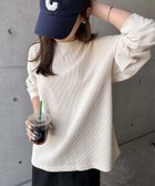 【アンドミー/andme】のワッフル 指穴 サムホール 長袖 トップス 人気、トレンドファッション・服の通販 founy(ファニー) ファッション Fashion レディースファッション Fashion for Women トップス・カットソー Cut & Sew Tops おすすめ Recommended / Our Picks ショルダー Shoulder, Shoulder Strap ドロップ Drop Shoulder, Dropped Style ワッフル Waffle, Waffle Knit 楽ちん Easy Fit, Comfortable 長袖 Long Sleeve, Full Sleeve thumbnail アイボリー|ID: prp329100004655637 ipo3291000000033672962