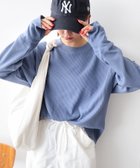 【アンドミー/andme】のワッフル 指穴 サムホール 長袖 トップス 人気、トレンドファッション・服の通販 founy(ファニー) ファッション Fashion レディースファッション Fashion for Women トップス・カットソー Cut & Sew Tops おすすめ Recommended / Our Picks ショルダー Shoulder, Shoulder Strap ドロップ Drop Shoulder, Dropped Style ワッフル Waffle, Waffle Knit 楽ちん Easy Fit, Comfortable 長袖 Long Sleeve, Full Sleeve thumbnail ライトブルー|ID: prp329100004655637 ipo3291000000033672967