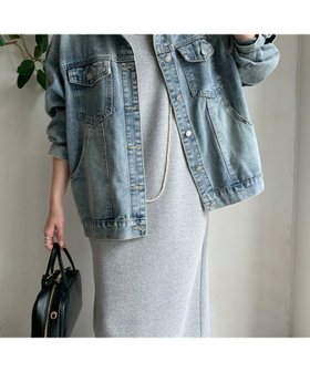 【ドゥドゥ/DouDou】のオーバーサイズデニムジャケット 人気、トレンドファッション・服の通販 founy(ファニー) ファッション Fashion レディースファッション Fashion for Women アウター Coat / Outerwear Collection レディースジャケット・軽アウター Jackets デニムジャケット / カジュアルアウター Denim Jackets ショルダー Shoulder, Shoulder Strap 雑誌 Magazine, Fashion Magazine ドロップ Drop Shoulder, Dropped Style フェミニン Feminine, Girly ポケット Pocket, Pocket Detail リラックス Relax, Relaxed Fit ロング Long, Long-Length A/W・秋冬 Autumn/Winter 冬 Winter / This Winter 再入荷 Restock / Back in Stock おすすめ Recommended / Our Picks エレガント 上品 Elegant 2025年 2025 2025-2026秋冬・A/W Autumn/Winter 2025–26 AW25–26 |ID:prp329100004655698