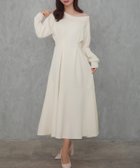 【ジュノア/JUNOAH】のセネア セミフレアワンピース アイボリー|ID: prp329100004655729 ipo3291000000033673765