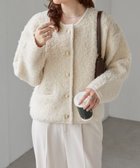 【ラナン/Ranan】のRanan/ゴールド調ボタンループ編みニットジャケット 人気、トレンドファッション・服の通販 founy(ファニー) ファッション Fashion レディースファッション Fashion for Women アウター Coat / Outerwear Collection レディースジャケット・軽アウター Jackets カーディガン Cardigan, Knitwear コンパクト Compact, Small Size ショート Short, Short Length ジャケット Jacket, Outerwear デニム Denim, Jeans Material バランス Balance, Style Balance ボトム Bottoms, Lower Wear ポケット Pocket, Pocket Detail ループ Loop, Loop Knit ワイド Wide, Wide Fit A/W・秋冬 Autumn/Winter エレガント 上品 Elegant thumbnail IV|ID: prp329100004655733 ipo3291000000033989626