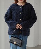 【ラナン/Ranan】のRanan/ゴールド調ボタンループ編みニットジャケット 人気、トレンドファッション・服の通販 founy(ファニー) ファッション Fashion レディースファッション Fashion for Women アウター Coat / Outerwear Collection レディースジャケット・軽アウター Jackets カーディガン Cardigan, Knitwear コンパクト Compact, Small Size ショート Short, Short Length ジャケット Jacket, Outerwear デニム Denim, Jeans Material バランス Balance, Style Balance ボトム Bottoms, Lower Wear ポケット Pocket, Pocket Detail ループ Loop, Loop Knit ワイド Wide, Wide Fit A/W・秋冬 Autumn/Winter エレガント 上品 Elegant thumbnail NE|ID: prp329100004655733 ipo3291000000033989628