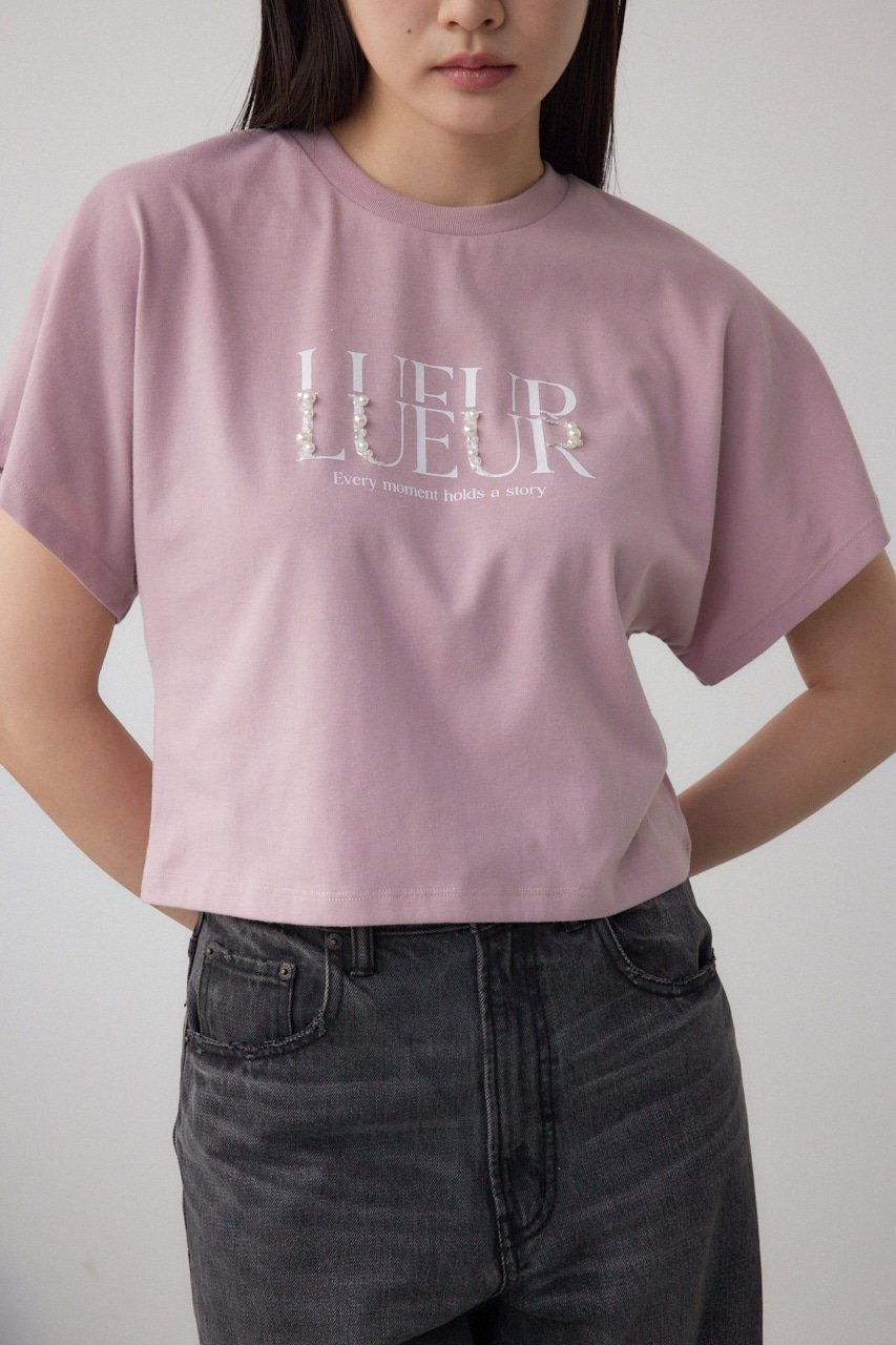 【アズール バイ マウジー/AZUL by moussy】のジュエリーアソートプリントTシャツ インテリア・キッズ・メンズ・レディースファッション・服の通販 founy(ファニー) 　ファッション　Fashion　レディースファッション　Fashion for Women　トップス・カットソー　Cut & Sew Tops　シャツ・ブラウス・オフィスカジュアル　Elegant Blouses & Button-Ups　ロングTシャツ・Tシャツ　Longline T-Shirts & Tees　ドレープ　Drape, Draping Fabric　パール　Pearl, Pearl Accent　ビジュー　Bijou, Jewel-like Accent　フロント　Front, Front Design　プリント　Print, Printed Pattern　L/PNK1|ID: prp329100004655751 ipo3291000000033926443