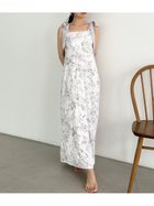 【スナイデル ホーム/SNIDEL HOME】のショルダーリボンカットワンピース 人気、トレンドファッション・服の通販 founy(ファニー) ファッション Fashion レディースファッション Fashion for Women ワンピース Dresses おすすめ Recommended / Our Picks オレンジ Orange カットソー Cut and Sewn Top カーディガン Cardigan, Knitwear ショルダー Shoulder, Shoulder Strap ドット Polka Dot, Dot Pattern フラワー Flower, Floral フレア Flare, Flared プリント Print, Printed Pattern リボン Ribbon, Bow ロマンティック Romantic, Feminine Style ロング Long, Long-Length ヴィンテージ Vintage Style thumbnail LGRY[005]|ID: prp329100004655776 ipo3291000000033674308