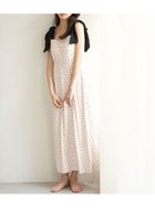 【スナイデル ホーム/SNIDEL HOME】のショルダーリボンカットワンピース 人気、トレンドファッション・服の通販 founy(ファニー) ファッション Fashion レディースファッション Fashion for Women ワンピース Dresses おすすめ Recommended / Our Picks オレンジ Orange カットソー Cut and Sewn Top カーディガン Cardigan, Knitwear ショルダー Shoulder, Shoulder Strap ドット Polka Dot, Dot Pattern フラワー Flower, Floral フレア Flare, Flared プリント Print, Printed Pattern リボン Ribbon, Bow ロマンティック Romantic, Feminine Style ロング Long, Long-Length ヴィンテージ Vintage Style thumbnail BLK[009]|ID: prp329100004655776 ipo3291000000033674309