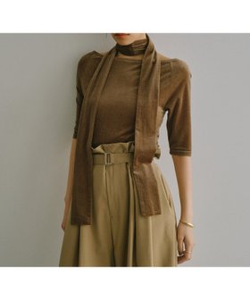 【アニュアンス/anuans】 シアーベロアタイトップス人気、トレンドファッション・服の通販 founy(ファニー) ファッション Fashion レディースファッション Fashion for Women トップス・カットソー Cut & Sew Tops ベロアトップス Velour Tops / Velvet-Look Items カットソー Cut and Sewn Top スカーフ Scarf, Neckwear ベロア Velour, Soft Velvet ラグジュアリー Luxury, Elegant エレガント 上品 Elegant |ID:prp329100004655852