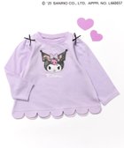 【エフオー オンラインストア/F.O.Online Store / KIDS】のサンリオキャラクターズスカラップTシャツ 人気、トレンドファッション・服の通販 founy(ファニー) ファッション Fashion キッズファッション Fashion for Kids 秋 Autumn キャラクター Character, Licensed Characters コレクション Collection, Seasonal Line シンプル Simple, Minimal スカラップ Scallop, Scalloped Edge タンブラー Tumbler, Travel Mug 長袖 Long Sleeve, Full Sleeve プリント Print, Printed Pattern ボトム Bottoms, Lower Wear リボン Ribbon, Bow thumbnail ラベンダー|ID: prp329100004655868 ipo3291000000034720738