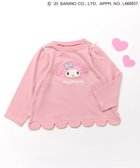 【エフオー オンラインストア/F.O.Online Store / KIDS】のサンリオキャラクターズスカラップTシャツ 人気、トレンドファッション・服の通販 founy(ファニー) ファッション Fashion キッズファッション Fashion for Kids 秋 Autumn キャラクター Character, Licensed Characters コレクション Collection, Seasonal Line シンプル Simple, Minimal スカラップ Scallop, Scalloped Edge タンブラー Tumbler, Travel Mug 長袖 Long Sleeve, Full Sleeve プリント Print, Printed Pattern ボトム Bottoms, Lower Wear リボン Ribbon, Bow thumbnail ピンク|ID: prp329100004655868 ipo3291000000034720739
