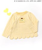 【エフオー オンラインストア/F.O.Online Store / KIDS】のサンリオキャラクターズスカラップTシャツ 人気、トレンドファッション・服の通販 founy(ファニー) ファッション Fashion キッズファッション Fashion for Kids 秋 Autumn キャラクター Character, Licensed Characters コレクション Collection, Seasonal Line シンプル Simple, Minimal スカラップ Scallop, Scalloped Edge タンブラー Tumbler, Travel Mug 長袖 Long Sleeve, Full Sleeve プリント Print, Printed Pattern ボトム Bottoms, Lower Wear リボン Ribbon, Bow thumbnail イエロー|ID: prp329100004655868 ipo3291000000034720744