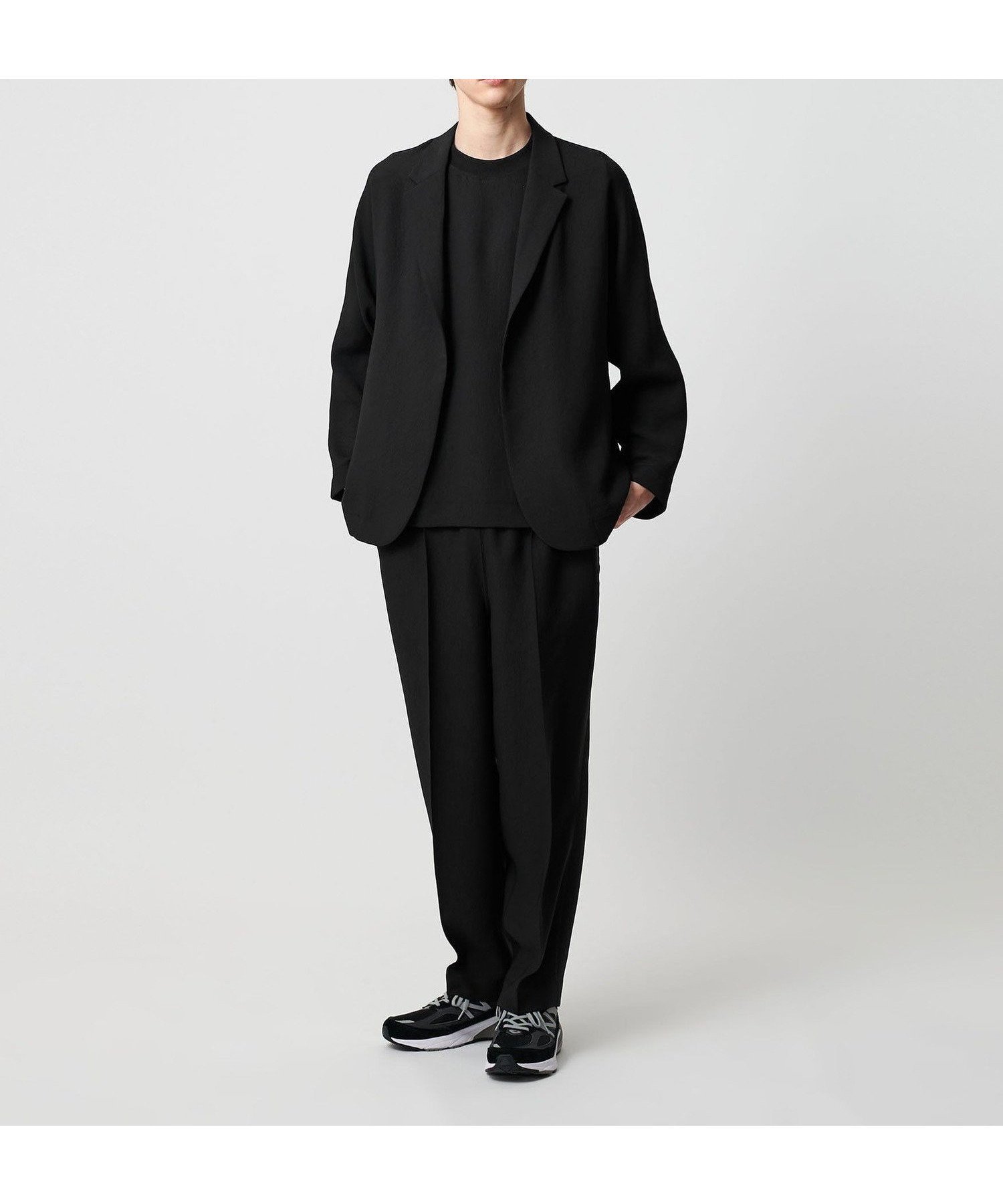 【ユナイテッドアローズ/UNITED ARROWS / MEN】のD.O UNITED ARROWS BY DAISUKE OBANA ESSENS I CR REG PANTS 25AW/パンツ インテリア・キッズ・メンズ・レディースファッション・服の通販 founy(ファニー) 　ファッション　Fashion　メンズファッション　Fashion for Men　ボトムス　Bottoms　エレガント 上品　Elegant　コレクション　Collection, Seasonal Line　ジャケット　Jacket, Outerwear　スラックス　Slacks, Dress Pants　セットアップ　Set-Up, Coordinated Outfit　定番　Standard, Basic Item　ポケット　Pocket, Pocket Detail　ルーズ　Loose, Oversized　おすすめ　Recommended / Our Picks　2025年　2025　2025-2026秋冬・A/W　Autumn/Winter 2025–26 AW25–26　BLACK|ID: prp329100004655904 ipo3291000000033797194
