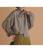 【ドゥ アルシーヴ/Doux archives】の2WAYボウタイブラウス 人気、トレンドファッション・服の通販 founy(ファニー) ファッション Fashion レディースファッション Fashion for Women トップス・カットソー Cut & Sew Tops シャツ・ブラウス・オフィスカジュアル Elegant Blouses & Button-Ups インナー Innerwear ショルダー Shoulder, Shoulder Strap ジャケット Jacket, Outerwear スウェット / スエット Sweatshirt, Sweatwear トレンド Trend, Trending Now ドロップ Drop Shoulder, Dropped Style リボン Ribbon, Bow thumbnail PATTERN1|ID: prp329100004656028 ipo3291000000033676980