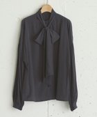 【ドゥ アルシーヴ/Doux archives】の2WAYボウタイブラウス 人気、トレンドファッション・服の通販 founy(ファニー) ファッション Fashion レディースファッション Fashion for Women トップス・カットソー Cut & Sew Tops シャツ・ブラウス・オフィスカジュアル Elegant Blouses & Button-Ups インナー Innerwear ショルダー Shoulder, Shoulder Strap ジャケット Jacket, Outerwear スウェット / スエット Sweatshirt, Sweatwear トレンド Trend, Trending Now ドロップ Drop Shoulder, Dropped Style リボン Ribbon, Bow thumbnail CHARCOAL GRAY|ID: prp329100004656028 ipo3291000000033676983