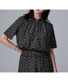 【アンタイトル/UNTITLED】の【セットアップ可】スクエアジオメ柄ブラウス 人気、トレンドファッション・服の通販 founy(ファニー) ファッション Fashion レディースファッション Fashion for Women トップス・カットソー Cut & Sew Tops シャツ・ブラウス・オフィスカジュアル Elegant Blouses & Button-Ups セットアップ Set-Up, Coordinated Outfit プリント Print, Printed Pattern thumbnail ブラック|ID: prp329100004656047 ipo3291000000033677267