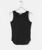 【アイテムズアーバンリサーチ/ITEMS URBAN RESEARCH】のクールコットンリブタンクトップ 人気、トレンドファッション・服の通販 founy(ファニー) ファッション Fashion レディースファッション Fashion for Women 2025年 2025 2025春夏・S/S Spring/Summer 2025 SS25 インナー Innerwear シンプル Simple, Minimal フィット Fit, Slim Fit 夏 Summer S/S・春夏 SS, Spring/Summer, Warm Season thumbnail BLK|ID: prp329100004656048 ipo3291000000033677283
