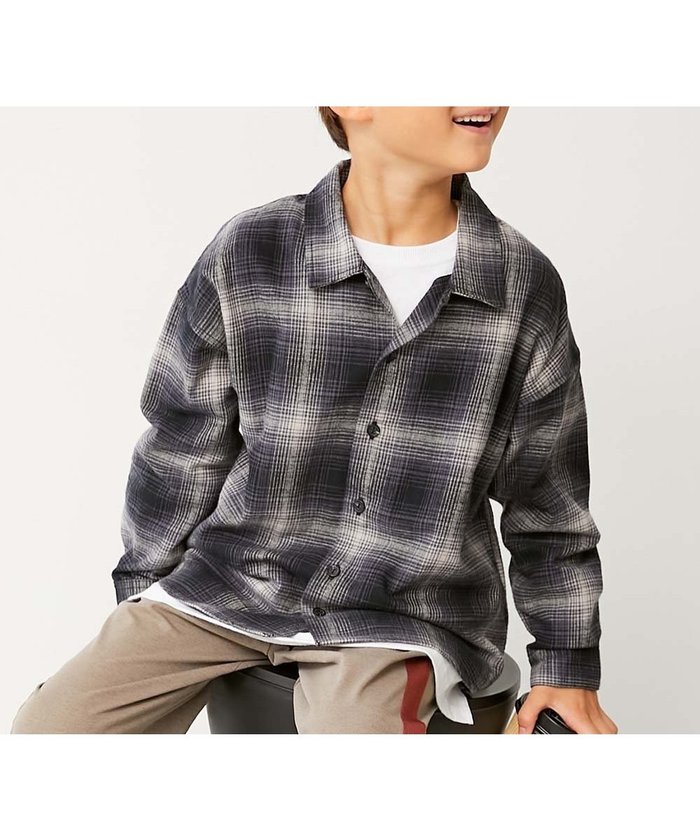 【デビロック/devirock / KIDS】の綿100% チェック柄 長袖ネルシャツ シャツ ブラウス 前開き トップス 25AW インテリア・キッズ・メンズ・レディースファッション・服の通販 founy(ファニー) https://founy.com/ ファッション Fashion キッズファッション Fashion for Kids トップス・カットソー Cut & Sew Tops チェック Check, Plaid, Tartan 長袖 Long Sleeve, Full Sleeve パーカー Hoodie, Parka 羽織 Haori, Light Jacket A/W・秋冬 Autumn/Winter おすすめ Recommended / Our Picks 2025年 2025 2025-2026秋冬・A/W Autumn/Winter 2025–26 AW25–26 |ID: prp329100004656097 ipo3291000000033957802