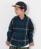 【デビロック/devirock / KIDS】の綿100% チェック柄 長袖ネルシャツ シャツ ブラウス 前開き トップス 25AW 003-コバルトブルー|ID: prp329100004656097 ipo3291000000033957808
