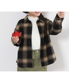 【デビロック/devirock / KIDS】の綿100% チェック柄 長袖ネルシャツ シャツ ブラウス 前開き トップス 25AW 005-ブラック|ID: prp329100004656097 ipo3291000000033957810