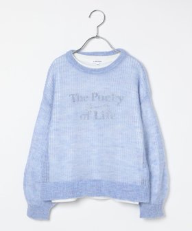 【グローバルワーク/GLOBAL WORK / KIDS】のトクトク2setモヘアニット*T/キッズ/591492 人気、トレンドファッション・服の通販 founy(ファニー) ファッション Fashion キッズファッション Fashion for Kids カラフル Colorful Design プリント Print, Printed Pattern 透かし Cut-Out, Lacework 長袖 Long Sleeve, Full Sleeve |ID:prp329100004656177