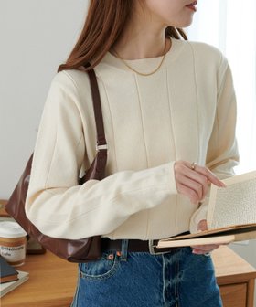 【ディスコート/Discoat】の【10色展開/WEB限定】ウールライクプルオーバー 人気、トレンドファッション・服の通販 founy(ファニー) ファッション Fashion レディースファッション Fashion for Women トップス・カットソー Cut & Sew Tops カジュアルプルオーバー・ニットトップス Pullovers & Knit Tops / Casual Pullovers インナー Innerwear シンプル Simple, Minimal デニム Denim, Jeans Material フィット Fit, Slim Fit ベーシック Basic, Essential |ID:prp329100004656243