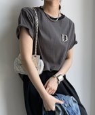 【ドゥドゥ/DouDou】のDビジューTEE 人気、トレンドファッション・服の通販 founy(ファニー) ファッション Fashion レディースファッション Fashion for Women シンプル Simple, Minimal 雑誌 Magazine, Fashion Magazine 定番 Standard, Basic Item ビジュー Bijou, Jewel-like Accent S/S・春夏 SS, Spring/Summer, Warm Season 再入荷 Restock / Back in Stock 夏 Summer エレガント 上品 Elegant 2025年 2025 2025春夏・S/S Spring/Summer 2025 SS25 thumbnail チャコールグレー|ID: prp329100004656304 ipo3291000000033679694