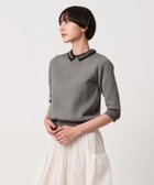 【ユナイテッドアローズ/UNITED ARROWS】のビジューカラー 2WAY ニット MD.GRAY|ID:prp329100004656367