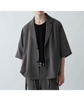【ハレ/HARE / MEN】のTOROMIジャケットSS 人気、トレンドファッション・服の通販 founy(ファニー) ファッション Fashion メンズファッション Fashion for Men ジャケット Jacket, Outerwear セットアップ Set-Up, Coordinated Outfit リラックス Relax, Relaxed Fit エレガント 上品 Elegant 半袖 Short Sleeve, Half Sleeve |ID:prp329100004656371