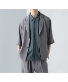 【ハレ/HARE / MEN】のTOROMIジャケットSS 人気、トレンドファッション・服の通販 founy(ファニー) ファッション Fashion メンズファッション Fashion for Men ジャケット Jacket, Outerwear セットアップ Set-Up, Coordinated Outfit リラックス Relax, Relaxed Fit エレガント 上品 Elegant 半袖 Short Sleeve, Half Sleeve thumbnail 【セットアップ対応】グレー12|ID: prp329100004656371 ipo3291000000033680332