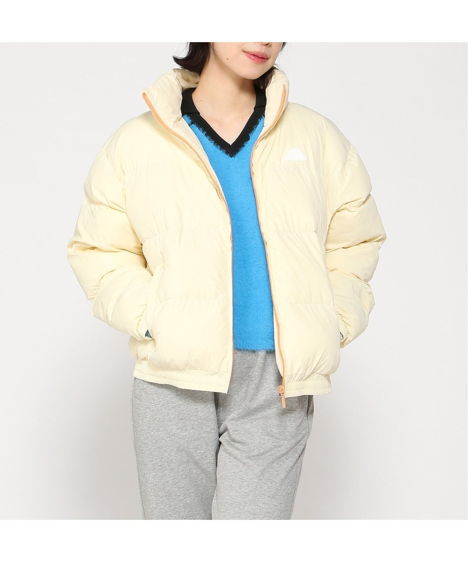 【ニッキー/nikki】のKappa/ミニ丈中綿ジャケット インテリア・キッズ・メンズ・レディースファッション・服の通販 founy(ファニー) 　ファッション　Fashion　レディースファッション　Fashion for Women　アウター　Coat / Outerwear Collection　レディースジャケット・軽アウター　Jackets　ジャケット　Jacket, Outerwear　センター　Center, Center Line　ハイネック　High Neck, Mock Neck　フォルム　Silhouette, Form　A/W・秋冬　Autumn/Winter　IVO|ID: prp329100004657628 ipo3291000000033828295