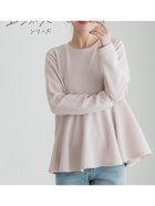【コカ/COCA】のエンボス加工長袖フレアトップス Lt.beige|ID: prp329100004657634 ipo3291000000033706965