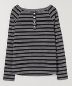 【ジーナシス/JEANASiS】のマルチボーダーヘンリーLST 人気、トレンドファッション・服の通販 founy(ファニー) ファッション Fashion レディースファッション Fashion for Women おすすめ Recommended / Our Picks スリーブ Sleeve, Long Sleeve / Short Sleeve タンク Tank Top, Sleeveless Top デニム Denim, Jeans Material トレンド Trend, Trending Now ビスチェ Bustier, Corset Top フィット Fit, Slim Fit フラット Flat, Flat Shoes ベロア Velour, Soft Velvet ベーシック Basic, Essential ボトム Bottoms, Lower Wear ボーダー Border, Stripe ラウンド Round, Round Neck thumbnail ブラック系その他|ID: prp329100004657636 ipo3291000000033794049