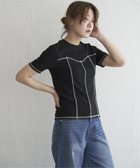 【ノッチ/notch】のビスチェ風配色ステッチプルオーバー 人気、トレンドファッション・服の通販 founy(ファニー) ファッション Fashion レディースファッション Fashion for Women トップス・カットソー Cut & Sew Tops カジュアルプルオーバー・ニットトップス Pullovers & Knit Tops / Casual Pullovers ビスチェ Bustiers & Corset Tops / Layered Bustier Style おすすめ Recommended / Our Picks インナー Innerwear キャミワンピース Cami Dress, Slip Dress シンプル Simple, Minimal ジャンスカ Jumper Skirt, Pinafore Dress バランス Balance, Style Balance ビスチェ Bustier, Corset Top フィット Fit, Slim Fit ボトム Bottoms, Lower Wear ワイド Wide, Wide Fit thumbnail ブラック|ID: prp329100004657654 ipo3291000000033722812