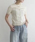 【ノッチ/notch】のビスチェ風配色ステッチプルオーバー 人気、トレンドファッション・服の通販 founy(ファニー) ファッション Fashion レディースファッション Fashion for Women トップス・カットソー Cut & Sew Tops カジュアルプルオーバー・ニットトップス Pullovers & Knit Tops / Casual Pullovers ビスチェ Bustiers & Corset Tops / Layered Bustier Style おすすめ Recommended / Our Picks インナー Innerwear キャミワンピース Cami Dress, Slip Dress シンプル Simple, Minimal ジャンスカ Jumper Skirt, Pinafore Dress バランス Balance, Style Balance ビスチェ Bustier, Corset Top フィット Fit, Slim Fit ボトム Bottoms, Lower Wear ワイド Wide, Wide Fit thumbnail アイボリー|ID: prp329100004657654 ipo3291000000033722814