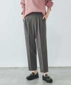 【グローバルワーク/GLOBAL WORK】のウツクシルエットテーパードパンツ/494098 人気、トレンドファッション・服の通販 founy(ファニー) ファッション Fashion レディースファッション Fashion for Women パンツ Pants & Trousers 秋 Autumn キャップ Cap, Baseball Cap ジップ Zip, Zipper ジャケット Jacket, Outerwear ストレッチ Stretch, Stretchy Fabric セットアップ Set-Up, Coordinated Outfit センター Center, Center Line ツイル Twist, Twisted Detail 人気 Popular, Best Seller フラット Flat, Flat Shoes フロント Front, Front Design ポケット Pocket, Pocket Detail リラックス Relax, Relaxed Fit おすすめ Recommended / Our Picks セレモニー Ceremony thumbnail グレー15|ID: prp329100004657674 ipo3291000000033707108