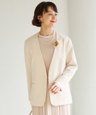 【エルーラ/Elura】の2025ceremony セレモニーダブルクロスジャケット/246117 人気、トレンドファッション・服の通販 founy(ファニー) ファッション Fashion レディースファッション Fashion for Women アウター Coat / Outerwear Collection レディースジャケット・軽アウター Jackets インナー Innerwear シンプル Simple, Minimal スマート Smart, Elegant スーツ Suit, Formalwear セットアップ Set-Up, Coordinated Outfit ダブル Double, Double-Breasted 定番 Standard, Basic Item 人気 Popular, Best Seller バランス Balance, Style Balance パターン Pattern, Design Print フリル Frill, Ruffle おすすめ Recommended / Our Picks エレガント 上品 Elegant セレモニー Ceremony ビジネス 仕事 通勤 Business / Work / Commuting thumbnail ホワイト02|ID: prp329100004657686 ipo3291000000033714166