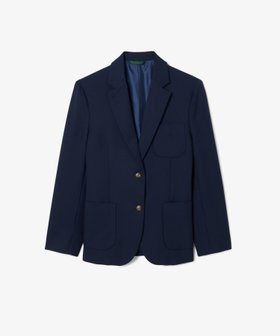 【ラコステ/LACOSTE】の3パッチポケットツイルブレザー 人気、トレンドファッション・服の通販 founy(ファニー) ファッション Fashion レディースファッション Fashion for Women ジャケット Jacket, Outerwear ツイル Twist, Twisted Detail パッチ Patch, Appliqué フィット Fit, Slim Fit ポケット Pocket, Pocket Detail リラックス Relax, Relaxed Fit |ID:prp329100004657740