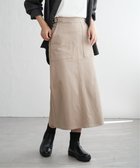 【イッカ/ikka】の【タレント着用】GOKU楽Iラインタイトスカート 人気、トレンドファッション・服の通販 founy(ファニー) ファッション Fashion レディースファッション Fashion for Women スカート Skirts ストレッチ Stretch, Stretchy Fabric タイトスカート Pencil Skirt, Tight Skirt ツイル Twist, Twisted Detail フィット Fit, Slim Fit ポケット Pocket, Pocket Detail thumbnail ベージュ|ID: prp329100004657803 ipo3291000000033894555