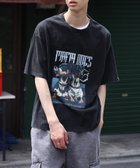 【アイモハ/aimoha】のHOOK -original- マフィアわんこプリントウォッシュ半袖TEE 人気、トレンドファッション・服の通販 founy(ファニー) ファッション Fashion レディースファッション Fashion for Women トップス・カットソー Cut & Sew Tops おすすめ Recommended / Our Picks ウォッシュ Washed Finish キャップ Cap, Baseball Cap スキニー Skinny, Slim Fit スニーカー Sneakers, Trainers スポーツ Sports, Activewear トートバッグ Tote Bag, Large Shoulder Bag フロント Front, Front Design プリント Print, Printed Pattern メンズ Men's, Menswear 半袖 Short Sleeve, Half Sleeve thumbnail ブラック|ID: prp329100004657821 ipo3291000000033891561