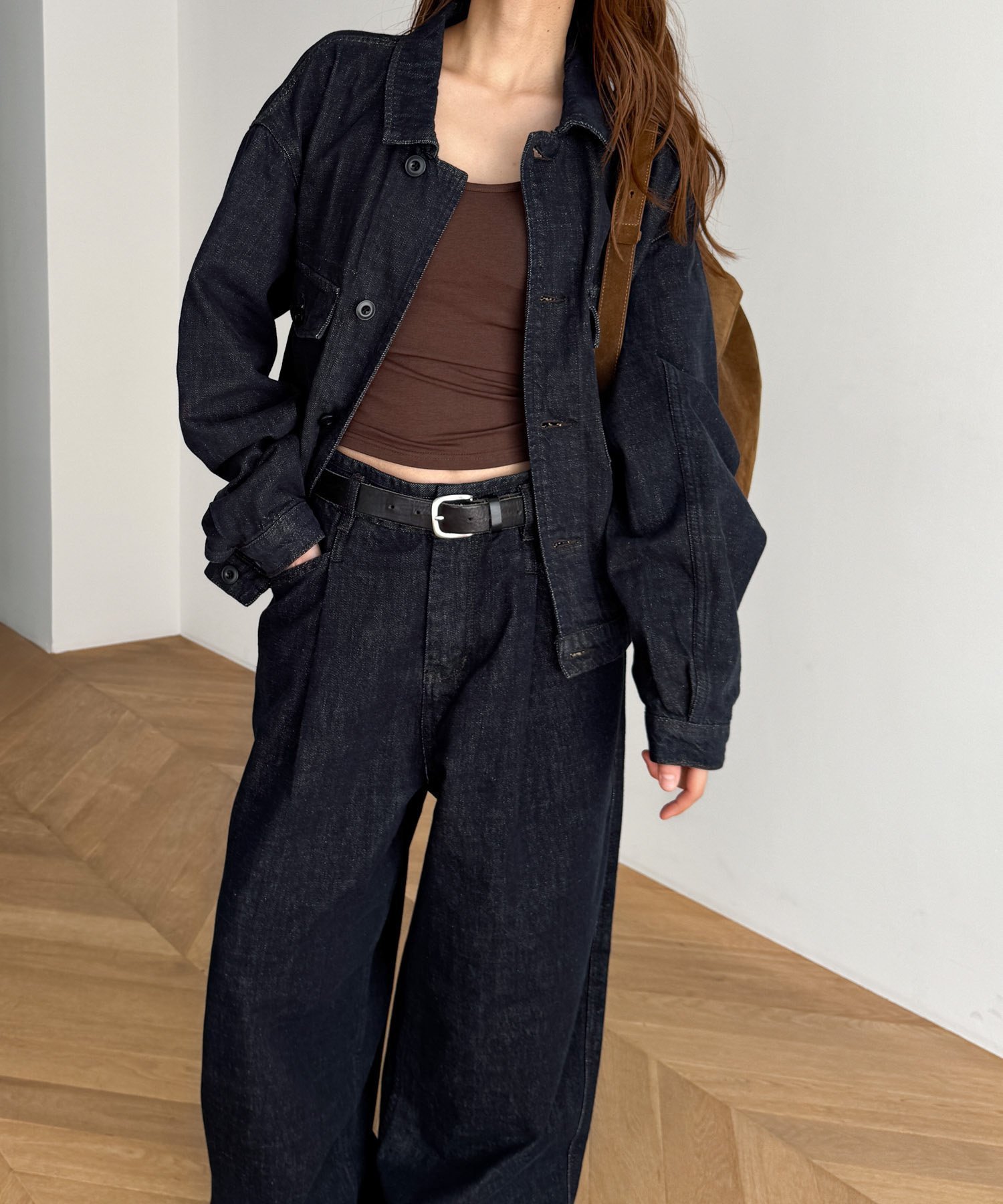 【キャナルジーン/CANAL JEAN】のSEIRTAND 胸ポケットデニムジャケット インテリア・キッズ・メンズ・レディースファッション・服の通販 founy(ファニー) 　ファッション　Fashion　レディースファッション　Fashion for Women　アウター　Coat / Outerwear Collection　レディースジャケット・軽アウター　Jackets　デニムジャケット / カジュアルアウター　Denim Jackets　おすすめ　Recommended / Our Picks　インナー　Innerwear　ジャケット　Jacket, Outerwear　ストレッチ　Stretch, Stretchy Fabric　セットアップ　Set-Up, Coordinated Outfit　デニム　Denim, Jeans Material　ポケット　Pocket, Pocket Detail　ロング　Long, Long-Length　インディゴ|ID: prp329100004657861 ipo3291000000033714975