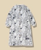 【ゴースローキャラバン/go slow caravan】のアニマル/ワッペン ノーカラーシャツワンピース (WOMENS) ナチュラル|ID: prp329100004657926 ipo3291000000033708095