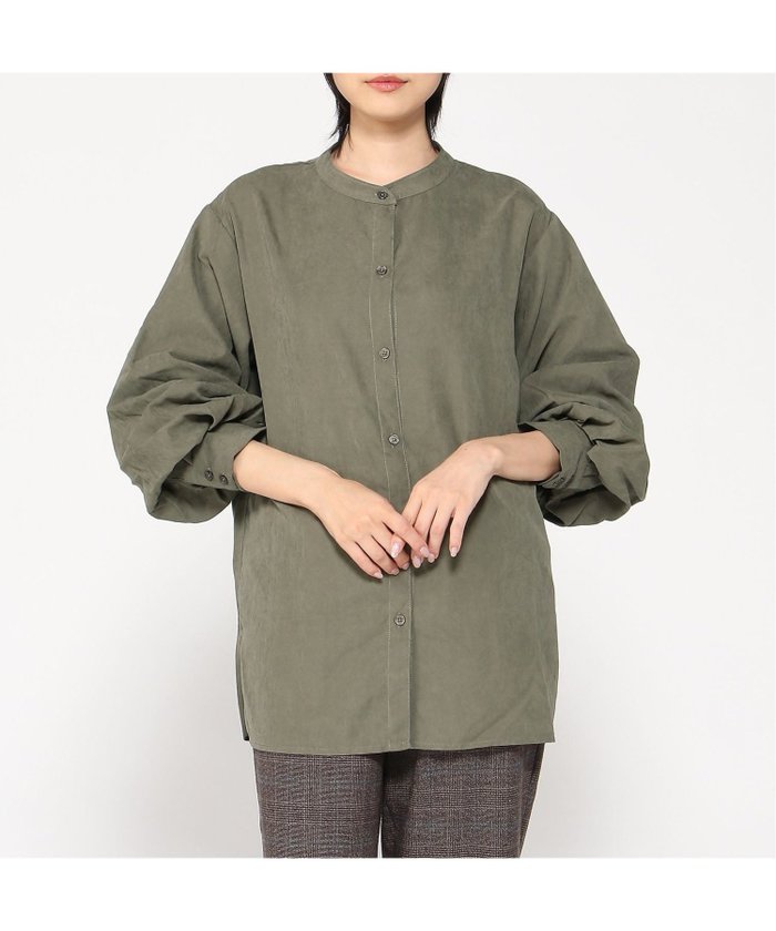 【ジーンズメイト/JEANS MATE】のC-FORT POINT/ノーカラー ボリューム チュニック インテリア・キッズ・メンズ・レディースファッション・服の通販 founy(ファニー) https://founy.com/ ファッション Fashion レディースファッション Fashion for Women トップス・カットソー Cut & Sew Tops おすすめ Recommended / Our Picks スキニー Skinny, Slim Fit チュニック Tunic, Long Top ピーチ Peach, Soft Touch ワイド Wide, Wide Fit |ID: prp329100004657931 ipo3291000000033827172