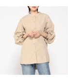 【ジーンズメイト/JEANS MATE】のC-FORT POINT/ノーカラー ボリューム チュニック ベージュ|ID: prp329100004657931 ipo3291000000033827176