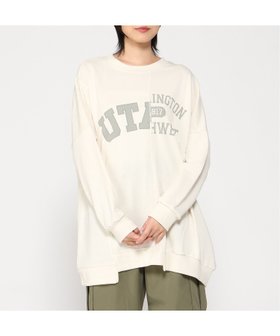 【ジーンズメイト/JEANS MATE】のC-FORT POINT/裏毛 リメイク風 チュニック 人気、トレンドファッション・服の通販 founy(ファニー) ファッション Fashion レディースファッション Fashion for Women トップス・カットソー Cut & Sew Tops グラフィック Graphic, Graphic Design チュニック Tunic, Long Top トレーナー Sweatshirt, Trainer ビッグ Big, Oversized フロント Front, Front Design リメイク Remake, Reconstructed |ID:prp329100004657934