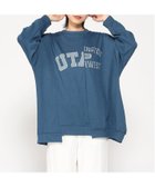 【ジーンズメイト/JEANS MATE】のC-FORT POINT/裏毛 リメイク風 チュニック ブルー|ID: prp329100004657934 ipo3291000000033827197