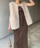 【ドゥドゥ/DouDou】の【完売カラー再追加!/サイズ展開あり/細見え】リヨセルデニムジャンスカ 人気、トレンドファッション・服の通販 founy(ファニー) ファッション Fashion レディースファッション Fashion for Women スマート Smart, Elegant センター Center, Center Line デニム Denim, Jeans Material フロント Front, Front Design A/W・秋冬 Autumn/Winter 冬 Winter / This Winter 再入荷 Restock / Back in Stock 2025年 2025 2025-2026秋冬・A/W Autumn/Winter 2025–26 AW25–26 thumbnail ブラウン|ID: prp329100004657953 ipo3291000000034588003