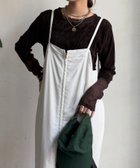 【ドゥドゥ/DouDou】の【完売カラー再追加!/サイズ展開あり/細見え】リヨセルデニムジャンスカ 人気、トレンドファッション・服の通販 founy(ファニー) ファッション Fashion レディースファッション Fashion for Women スマート Smart, Elegant センター Center, Center Line デニム Denim, Jeans Material フロント Front, Front Design A/W・秋冬 Autumn/Winter 冬 Winter / This Winter 再入荷 Restock / Back in Stock 2025年 2025 2025-2026秋冬・A/W Autumn/Winter 2025–26 AW25–26 thumbnail ホワイト|ID: prp329100004657953 ipo3291000000035099468