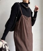 【ドゥドゥ/DouDou】の【完売カラー再追加!/サイズ展開あり/細見え】リヨセルデニムジャンスカ 人気、トレンドファッション・服の通販 founy(ファニー) ファッション Fashion レディースファッション Fashion for Women スマート Smart, Elegant センター Center, Center Line デニム Denim, Jeans Material フロント Front, Front Design A/W・秋冬 Autumn/Winter 冬 Winter / This Winter 再入荷 Restock / Back in Stock 2025年 2025 2025-2026秋冬・A/W Autumn/Winter 2025–26 AW25–26 thumbnail ブラウン|ID: prp329100004657953 ipo3291000000035099471